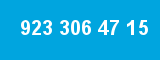 923 306 47 15 923 306 47 15